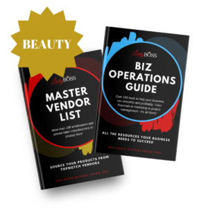 Handbooks | Biz Operations Guide & Master Vendor List Bundle for Beauty Brand